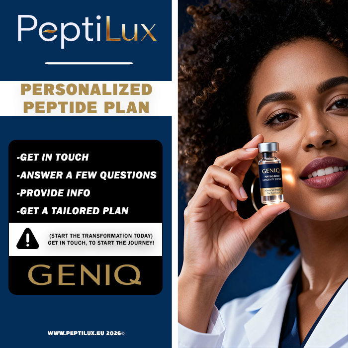 PeptiLux GENIQ Personalized Peptide Plan
